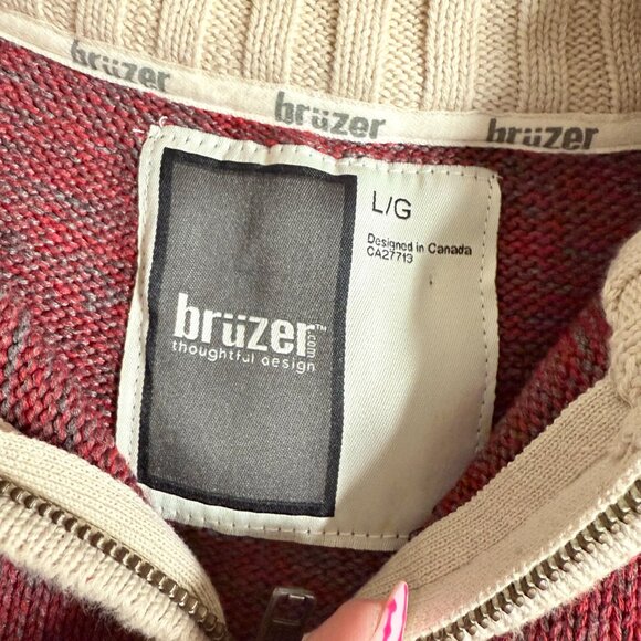 Bruzer Iowa State Quarter-Zip Sweater - Picture 6 of 10